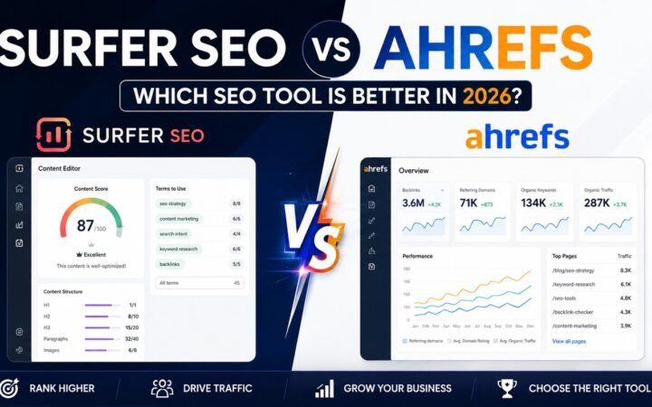 Surfer SEO vs Ahrefs: Which SEO Tool Is Better in 2026?