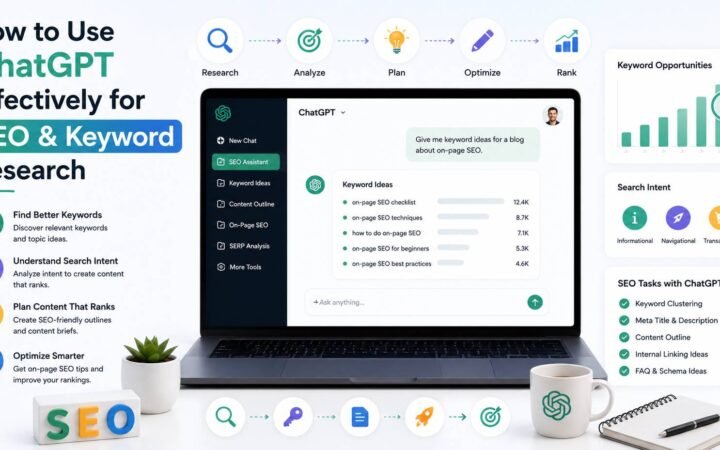 How to Use ChatGPT Effectively for SEO and Keyword Research