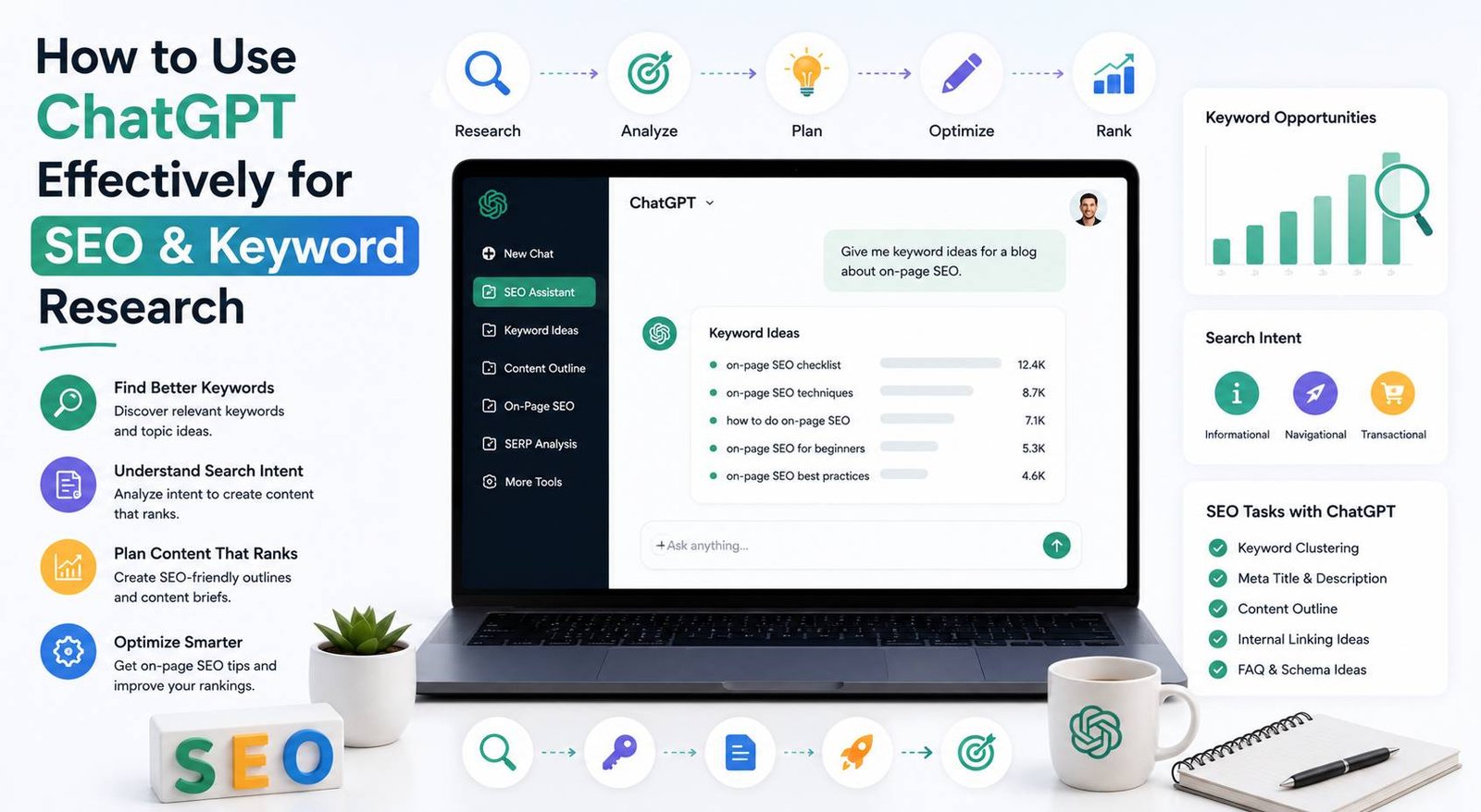 How to Use ChatGPT Effectively for SEO and Keyword Research