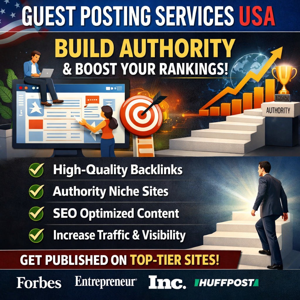 How Guest Posting Services in USA Help Businesses Build Authority